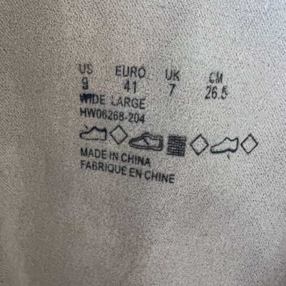 Hush Puppies Brown Leather Tall Riding Boots Buckles Women's size 9W 9 Wide - Picture 9 of 10